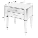 Kai 24 in. W Rectangular Wood 2 Drawer End Table by Butler Specialty Company
