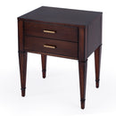 Kai 24 in. W Rectangular Wood 2 Drawer End Table by Butler Specialty Company