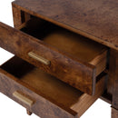 Kai 24 in. W Rectangular Burl Wood 2 Drawer End Table by Butler Specialty Company