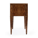 Kai 24 in. W Rectangular Burl Wood 2 Drawer End Table by Butler Specialty Company