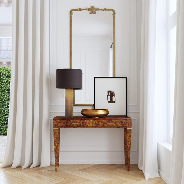 Kai 45 in. W Rectangular Burl Wood 2 Drawer Console Table by Butler Specialty Company