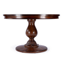 Evie 48 in. W Round Wood Single Pedestal Dining Table by Butler Specialty Company