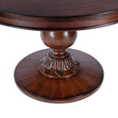 Evie 48 in. W Round Wood Single Pedestal Dining Table by Butler Specialty Company