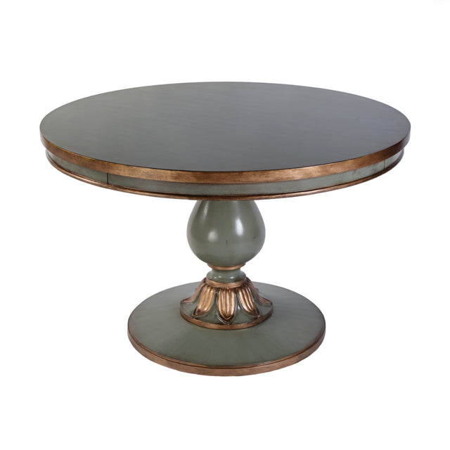 Evie 48 in. W Round Wood Single Pedestal Dining Table by Butler Specialty Company