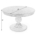 Evie 48 in. W Round Wood Single Pedestal Dining Table by Butler Specialty Company