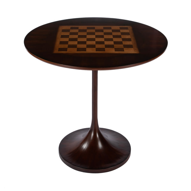 Francis 32 in. W Round Pedestal Base Game Table by Butler Specialty Company