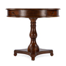 Fredrik 34 in. W Round Wood Pedestal Base Game table by Butler Specialty Company