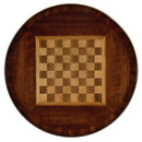 Fredrik 34 in. W Round Wood Pedestal Base Game table by Butler Specialty Company