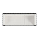 Norway Outdoor 76.5 in. W Rectangular Upholstered and Metal Patio Sofa with Cushions by Butler Specialty Company