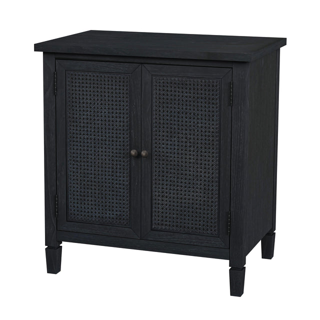 Flagstaff 30 in. W Rectangular Wood 2 Door Cane Accent Storage Cabinet by Butler Specialty Company