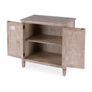 Flagstaff 30 in. W Rectangular Wood 2 Door Cane Accent Storage Cabinet by Butler Specialty Company