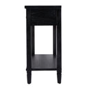 Flagstaff 36 in. W Rectangular Wood 2 Drawer Console Table with Lower Open Shelf by Butler Specialty Company