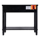 Flagstaff 36 in. W Rectangular Wood 2 Drawer Console Table with Lower Open Shelf by Butler Specialty Company