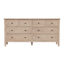 Flagstaff 64 in. W Rectangular Wood 8 Drawer Dresser by Butler Specialty Company