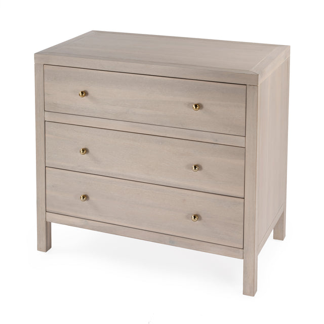 Nora 34 in. W Wood 3 Drawer Chest by Butler Specialty Company
