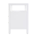 Nora 28 in. W Rectangular 2 Drawer Wide Nightstand with Open Shelf by Butler Specialty Company