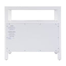 Nora 28 in. W Rectangular 2 Drawer Wide Nightstand with Open Shelf by Butler Specialty Company