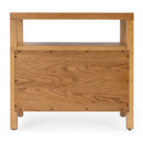 Nora 28 in. W Rectangular 2 Drawer Wide Nightstand with Open Shelf by Butler Specialty Company