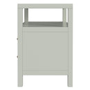 Nora 28 in. W Rectangular 2 Drawer Wide Nightstand with Open Shelf by Butler Specialty Company