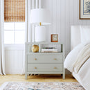 Nora 28 in. W Rectangular 2 Drawer Wide Nightstand with Open Shelf by Butler Specialty Company