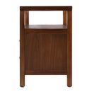 Nora 28 in. W Rectangular 2 Drawer Wide Nightstand with Open Shelf by Butler Specialty Company