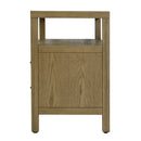 Nora 28 in. W Rectangular 2 Drawer Wide Nightstand with Open Shelf by Butler Specialty Company