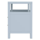 Nora 28 in. W Rectangular 2 Drawer Wide Nightstand with Open Shelf by Butler Specialty Company