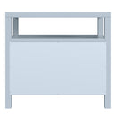 Nora 28 in. W Rectangular 2 Drawer Wide Nightstand with Open Shelf by Butler Specialty Company