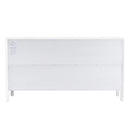 Nora 60 in W. Rectangular Wood 6 Drawer Dresser by Butler Specialty Company