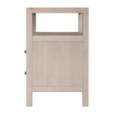 Nora 21 in. W Rectangular Wood 2 Drawer Nightstand with Open Shelf by Butler Specialty Company