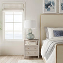 Nora 21 in. W Rectangular Wood 2 Drawer Nightstand with Open Shelf by Butler Specialty Company