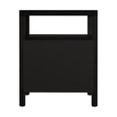Nora 21 in. W Rectangular Wood 2 Drawer Nightstand with Open Shelf by Butler Specialty Company