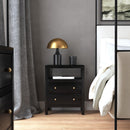 Nora 21 in. W Rectangular Wood 2 Drawer Nightstand with Open Shelf by Butler Specialty Company