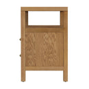 Nora 21 in. W Rectangular Wood 2 Drawer Nightstand with Open Shelf by Butler Specialty Company