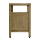 Nora 21 in. W Rectangular Wood 2 Drawer Nightstand with Open Shelf by Butler Specialty Company