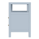 Nora 21 in. W Rectangular Wood 2 Drawer Nightstand with Open Shelf by Butler Specialty Company