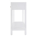 Nora 40 in. W Rectangular Wood 2 Drawer Console Table with Lower Open Shelf by Butler Specialty Company