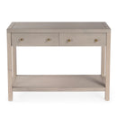 Nora 40 in. W Rectangular Wood 2 Drawer Console Table with Lower Open Shelf by Butler Specialty Company