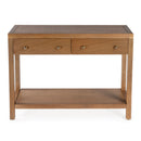 Nora 40 in. W Rectangular Wood 2 Drawer Console Table with Lower Open Shelf by Butler Specialty Company