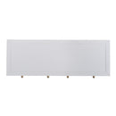 Nora 40 in. W Rectangular Wood 2 Drawer Console Table with Lower Open Shelf by Butler Specialty Company