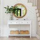Nora 40 in. W Rectangular Wood 2 Drawer Console Table with Lower Open Shelf by Butler Specialty Company