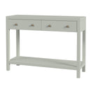 Nora 40 in. W Rectangular Wood 2 Drawer Console Table with Lower Open Shelf by Butler Specialty Company