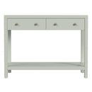 Nora 40 in. W Rectangular Wood 2 Drawer Console Table with Lower Open Shelf by Butler Specialty Company