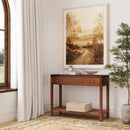 Nora 40 in. W Rectangular Wood 2 Drawer Console Table with Lower Open Shelf by Butler Specialty Company