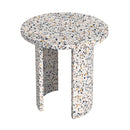 Siesta Outdoor 19.25 in. W Round Terrazzo Marble Side Table by Butler Specialty Company