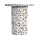 Siesta Outdoor 19.25 in. W Round Terrazzo Marble Side Table by Butler Specialty Company