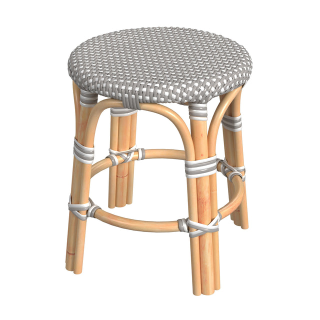 Tobias 18 in. Seat Height Round Rattan Dining Stool by Butler Specialty Company