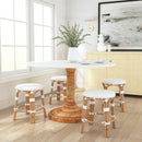 Tobias 18 in. Seat Height Round Rattan Dining Stool by Butler Specialty Company