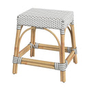 Robias 18 in. Seat Height Rectangular Rattan Low Dining Stool by Butler Specialty Company
