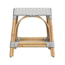 Robias 18 in. Seat Height Rectangular Rattan Low Dining Stool by Butler Specialty Company